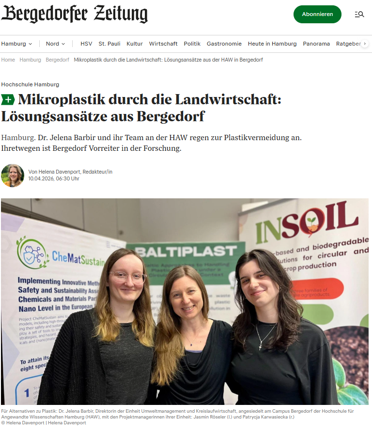 INSOIL in local news